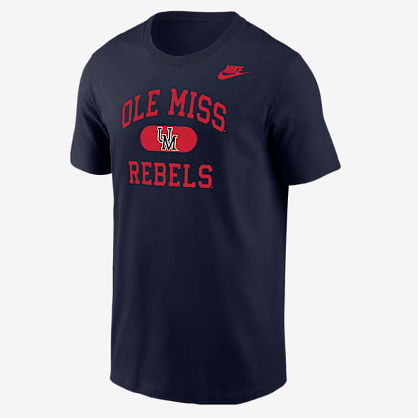 Ole Miss Playera universitaria Nike para hombre