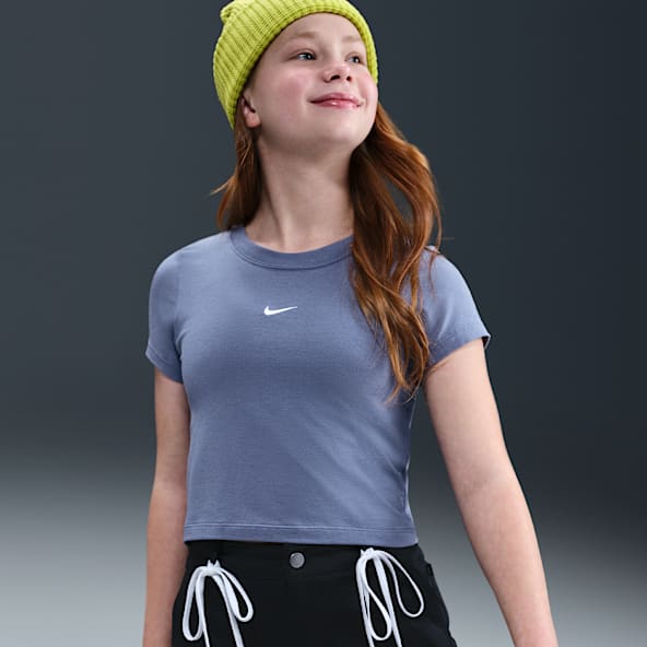 Nike Sportswear Older Kids' (Girls') Cropped T-Shirt