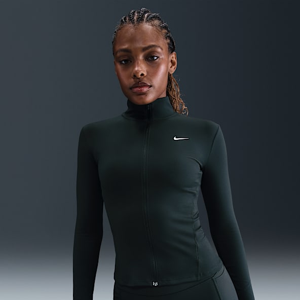 Nike One entallada Chaqueta con cremallera completa Dri-FIT - Mujer