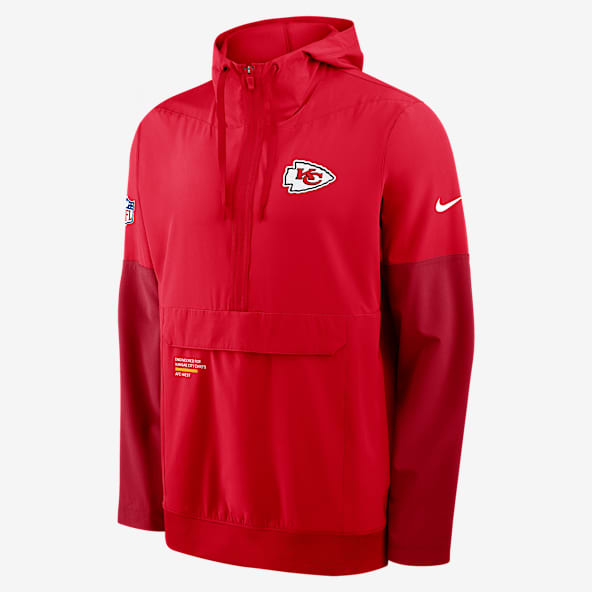 Kansas City Chiefs Well Rounded Anorak Men's Nike NFL 1/2-Zip Hooded Jacket
