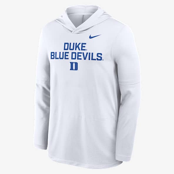 Duke Sideline Men's Nike Dri-FIT College Long-Sleeve Hooded Top