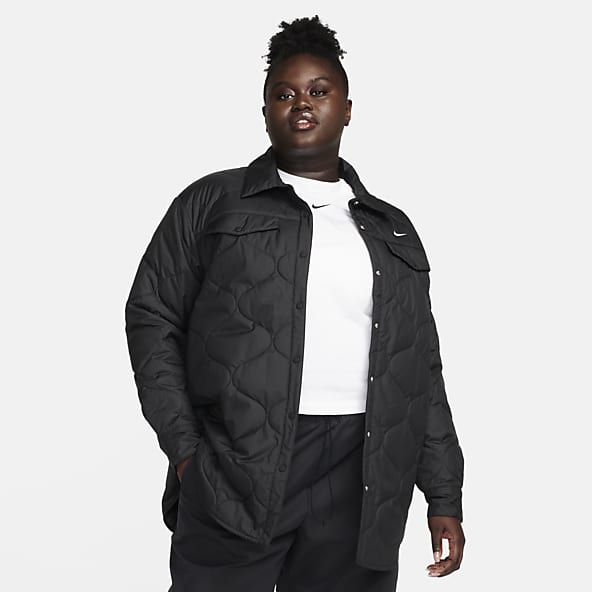 $90 NEW Nike Sportswear Womens Animal Print Woven Jacket Plus Size