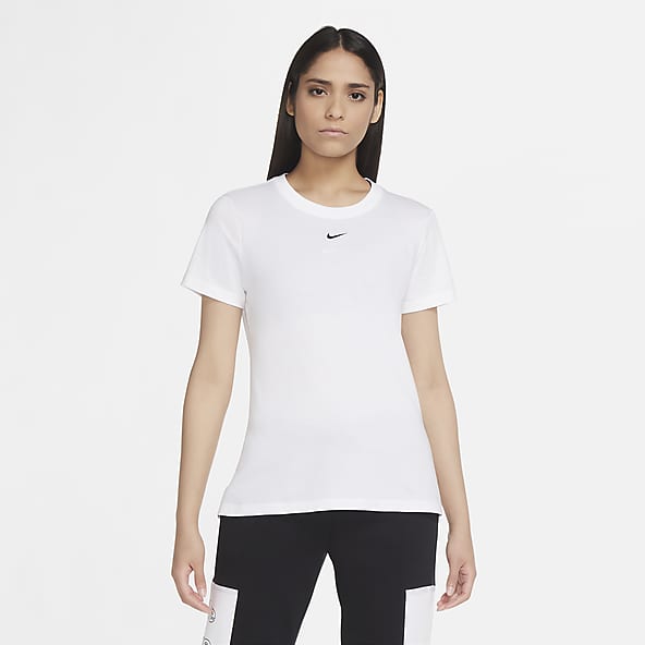 Buy > white nike shirt women's > in stock