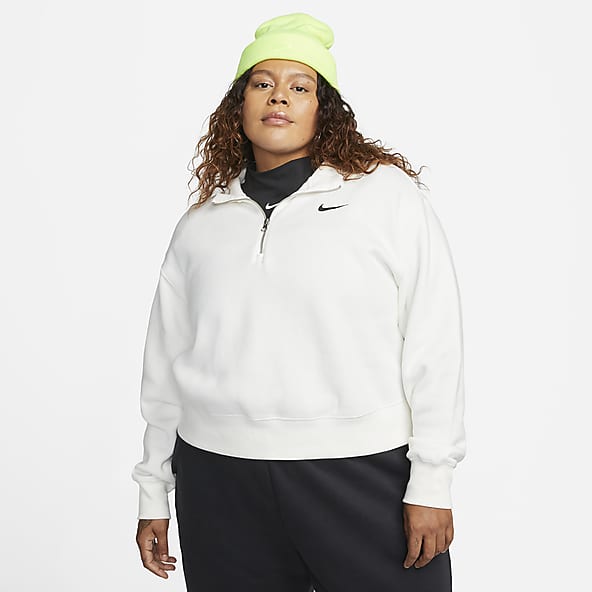 Nike Sportswear Club Fleece Women's 1/2-Zip Sweatshirt (Plus Size)