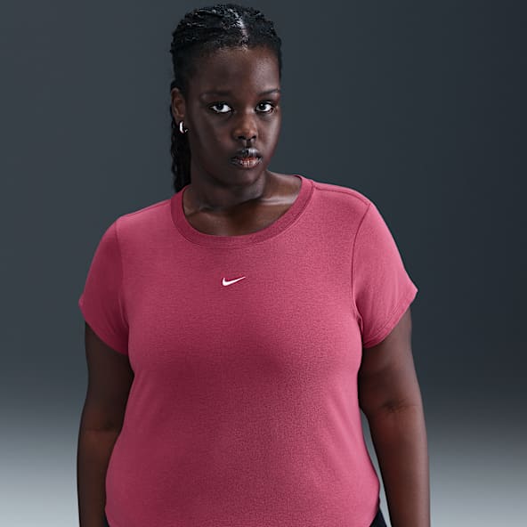 Nike Sportswear Chill Knit Women's Cropped T-Shirt (Plus Size)