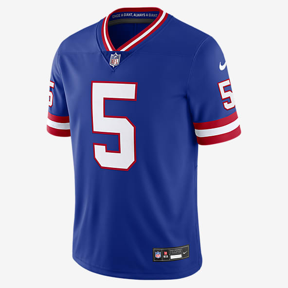 Nike New York Giants No8 Daniel Jones White/Pink Women's Stitched NFL Limited Rush Fashion Jersey