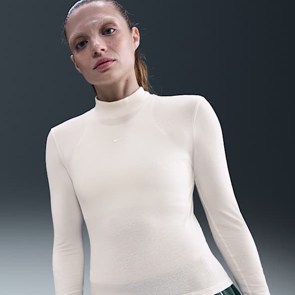 Nike Sportswear Chill Knit Playera de manga larga slim con cuello alto para mujer