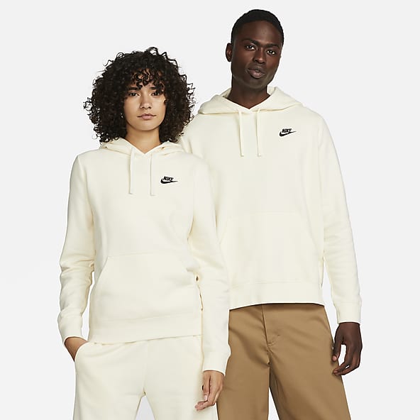 Nike womens pullover top club fleece hoodie