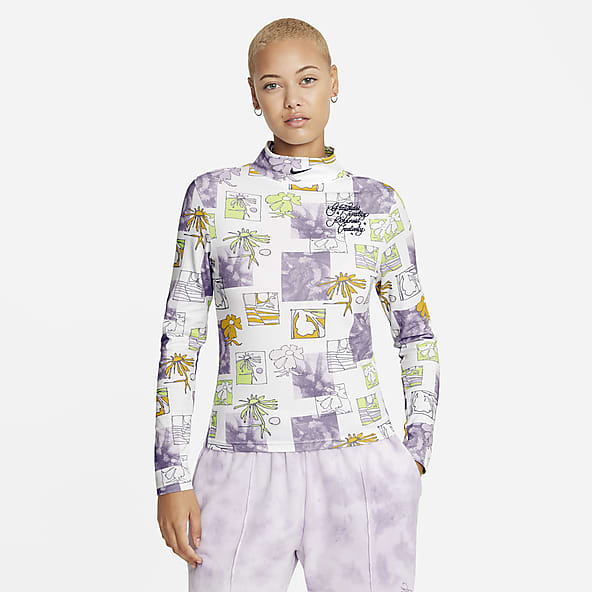 nike women's sportswear club long sleeve crew top