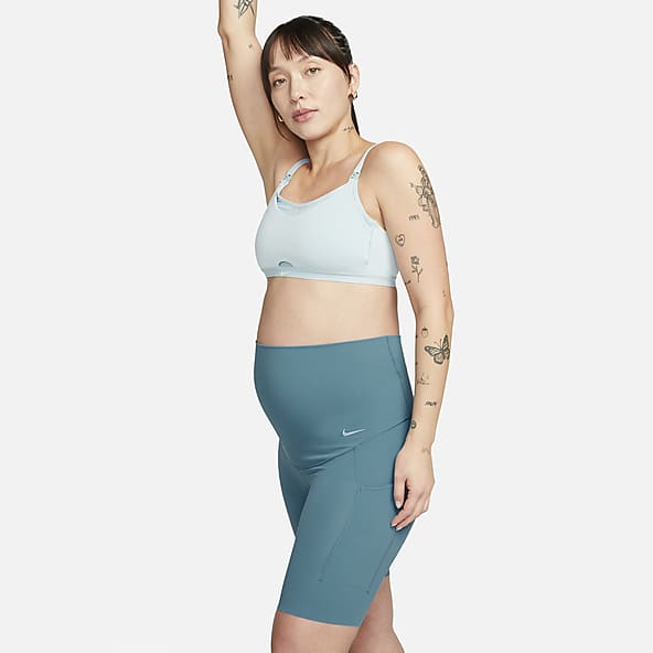  Nike One (M) Women's High-Waisted Leggings (Maternity), Size  2XL-S Black/White : Sports & Outdoors