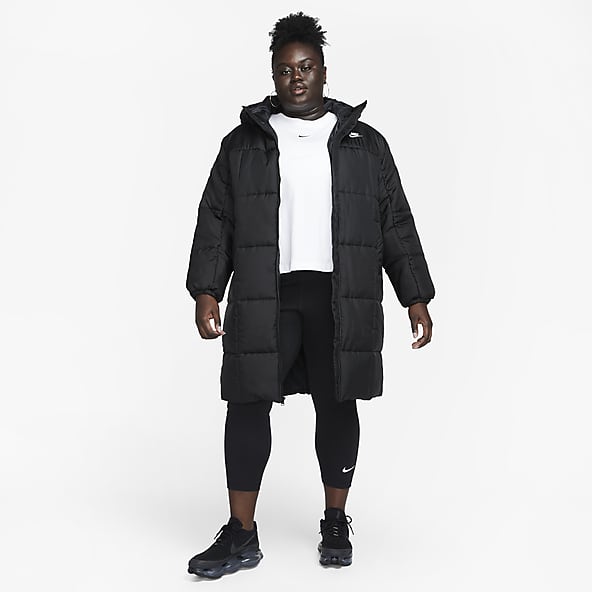 Manteau Nike Premium Down Fill Long Puffer Parka Homme Vert Noir