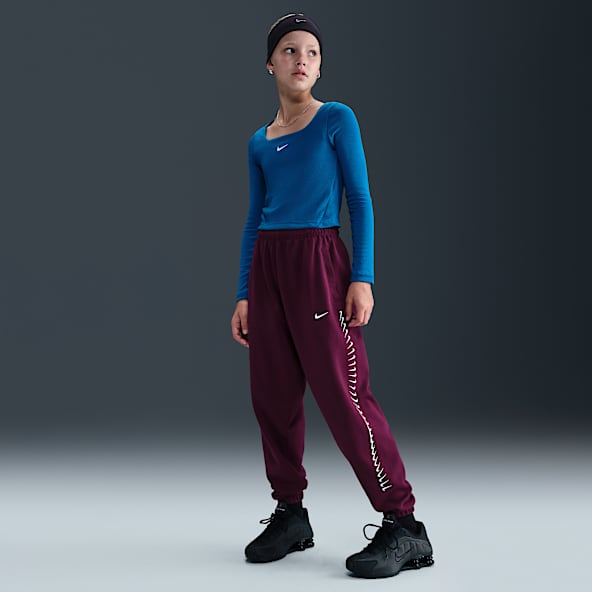 Nike Sportswear Dri-FIT-fleecebukser til piger