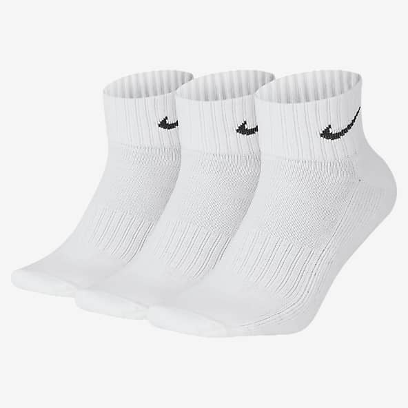 Chaussettes antidérapantes 3 paires blanches