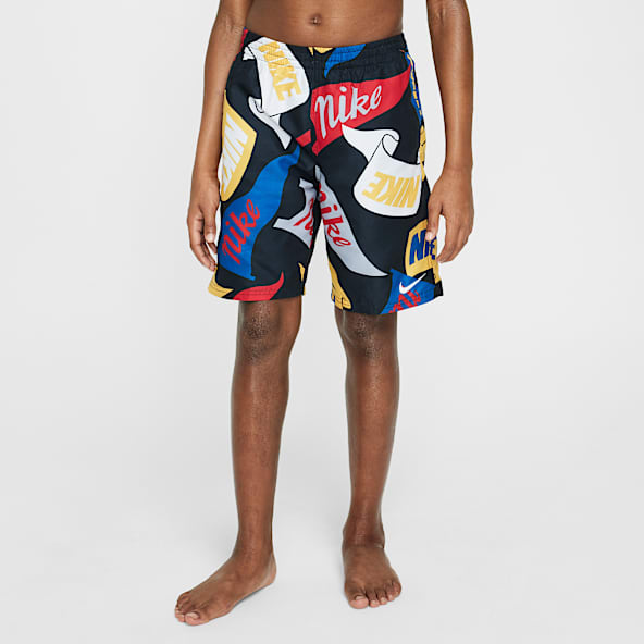 Nike Swim Breaker Shorts de vóleibol de 18 cm con forro de ropa interior para niño talla grande