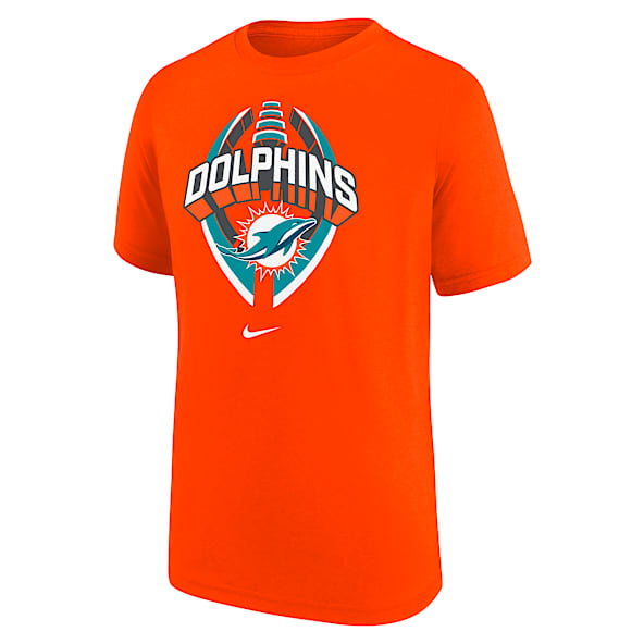Miami Dolphins Legend Icon Playera Nike Dri-FIT de la NFL para niños talla grande