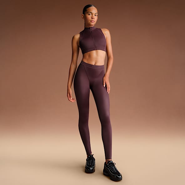 NikeSKIMS Shine Women's High-Waisted V-Panel 26" Leggings