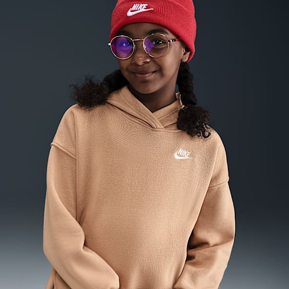 Nike Sportswear Club Fleece Big Kids' Oversized Pullover Hoodie