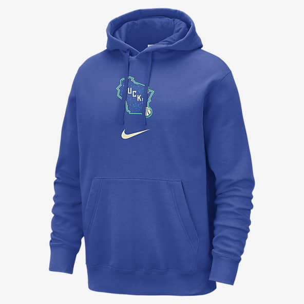Sweat à capuche Nike Homme CLUB PO BB Bleu turquoise