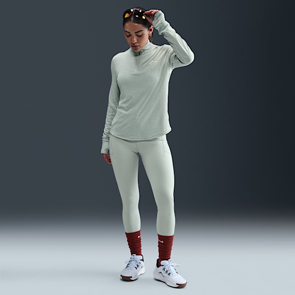 Nike Trail Højtaljede 7/8-løbeleggings til kvinder