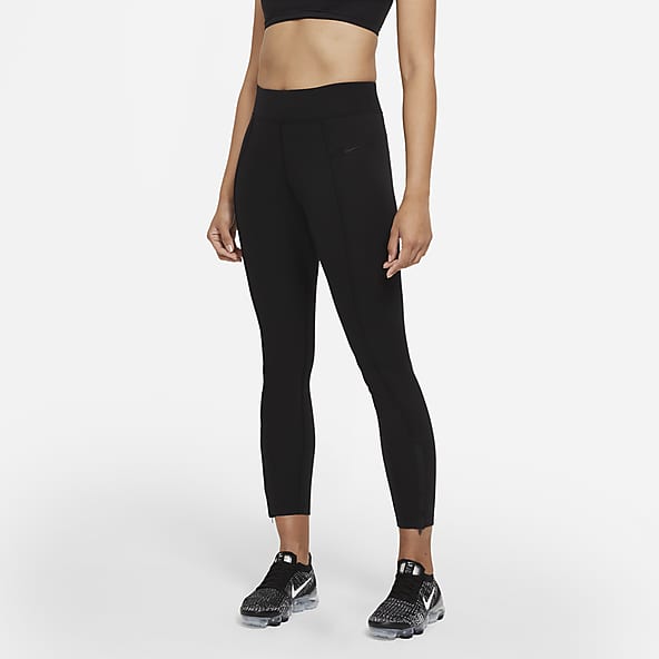 nike tights and crop top