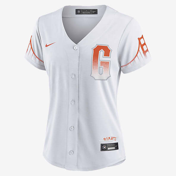 Grey Nike MLB San Francisco Giants Road Jersey