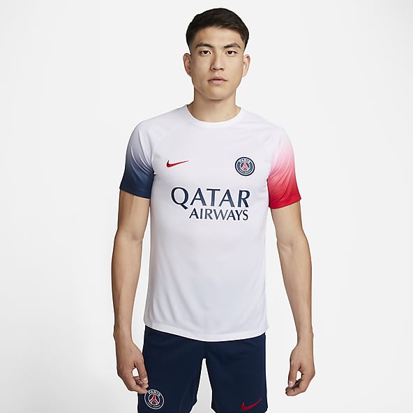 Paris Saint-Germain Academy Pro Męska przedmeczowa koszulka piłkarska Nike Dri-FIT