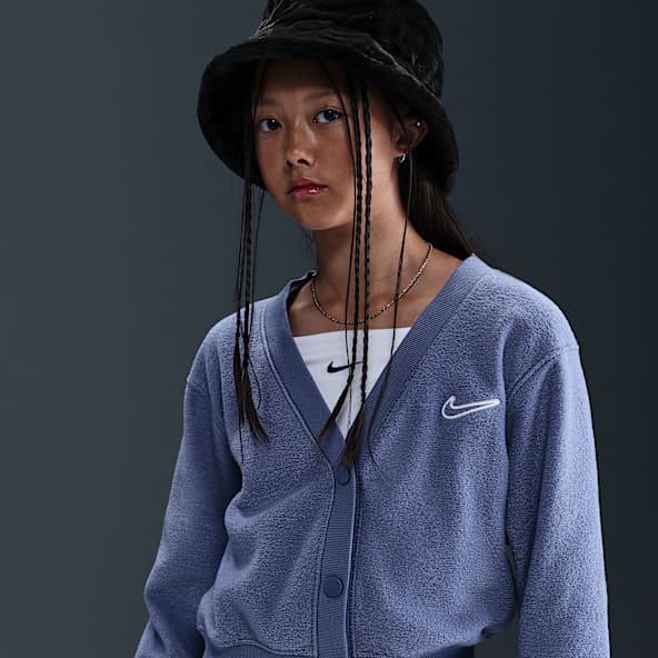 Nike Sportswear Nike Sportswear Big Kids' (Girls') Long-Sleeve Fleece Top