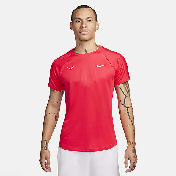 Men's Red Tennis Clothing. Nike AU
