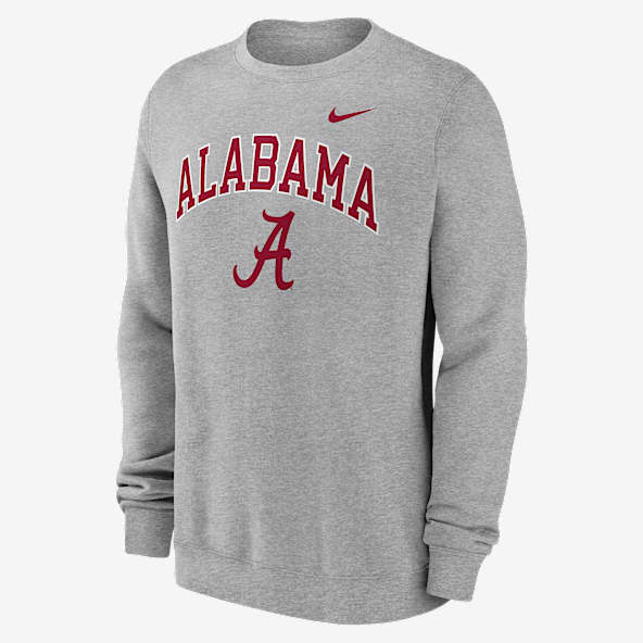 Alabama Arch Men's Nike College Pullover Crew