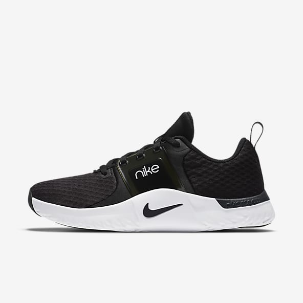 womens nike shoes black and white