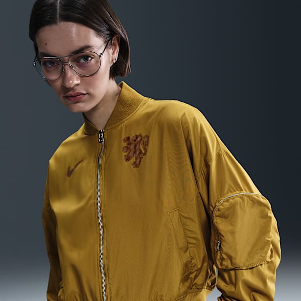 Niederlande Essential Nike Football Bomberjacke im Oversize-Look (Damen)