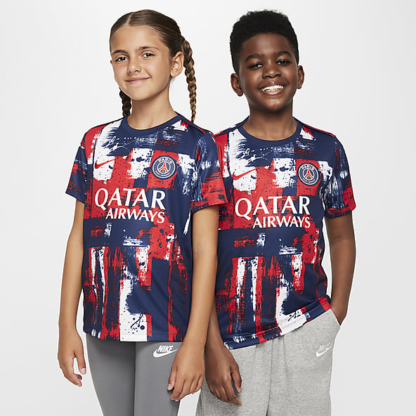Primera equipación Academy París Saint-Germain Academy Pro Camiseta de fútbol de manga corta para antes del partido Nike Dri-FIT - Niño/a