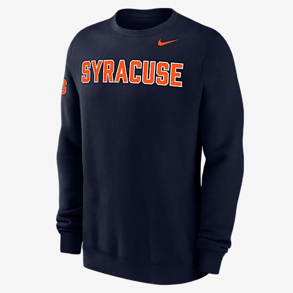 Syracuse Club Fleece Sudadera de cuello redondo universitaria Nike para hombre