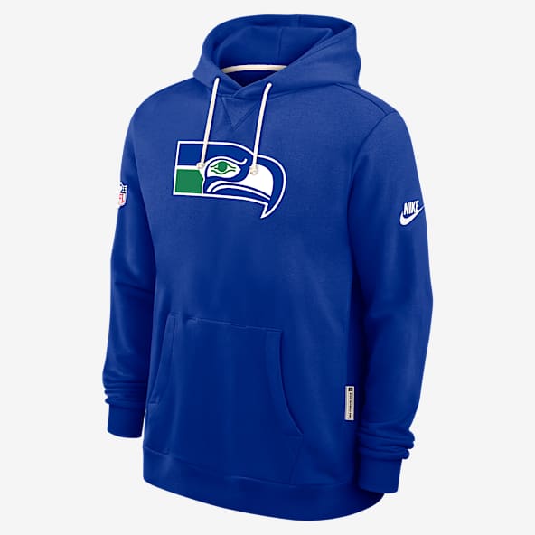 Seattle Seahawks Alt Offensive Set Play Sideline Men's Nike Dri-FIT NFL Pullover Hoodie