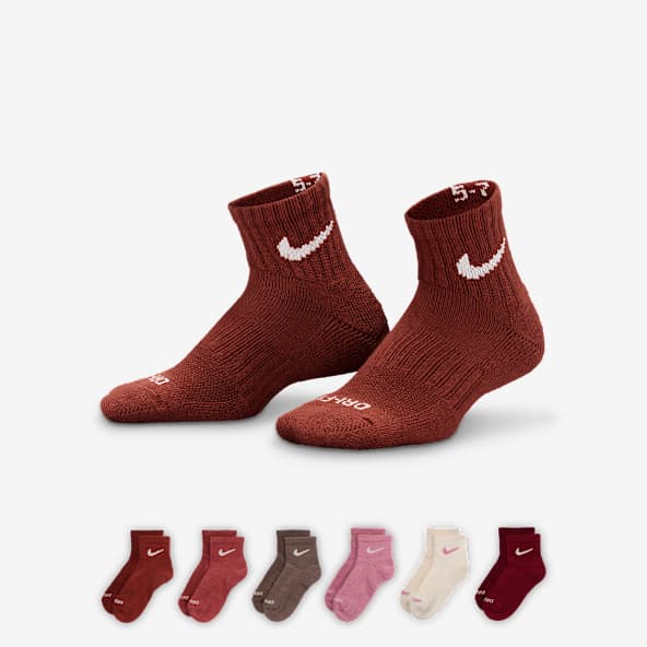 Nike Dri-FIT Performance Basics Quartersokken voor kleuters (6 paar)