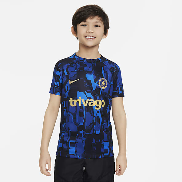Chelsea FC Academy Pro Camiseta de fútbol para antes del partido Nike Dri-FIT - Niño/a