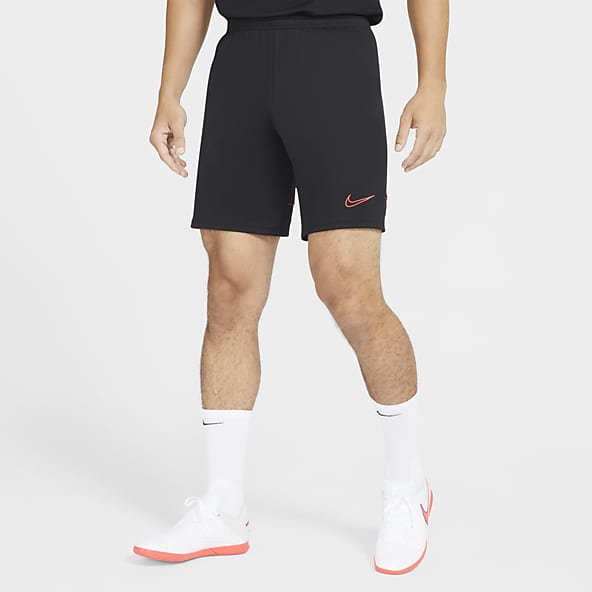 black nike soccer shorts