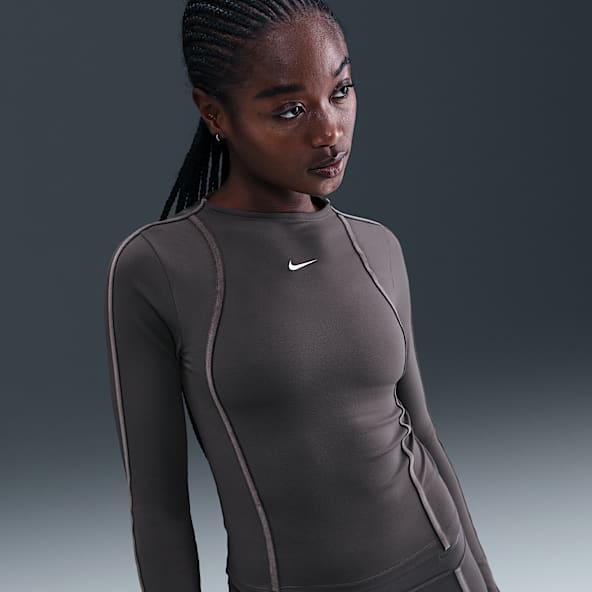 Nike One Fitted Women's Dri-FIT Long-Sleeve Top
