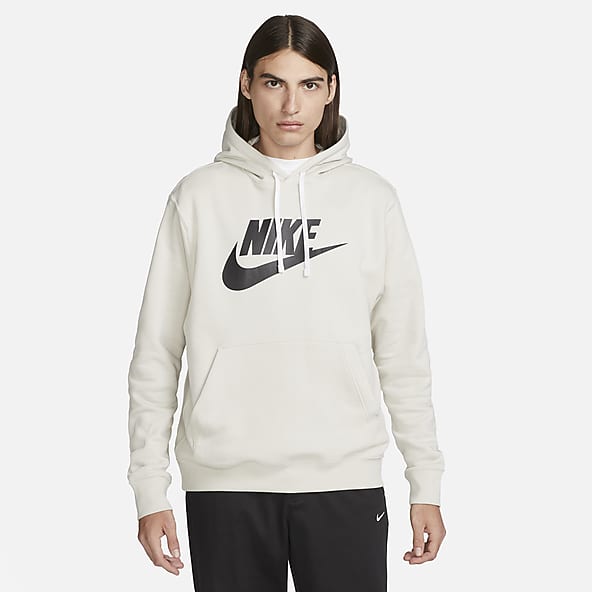 Nike Hoodie Womens Small Light Gray Sportswear Casual Just Do It Lightweight