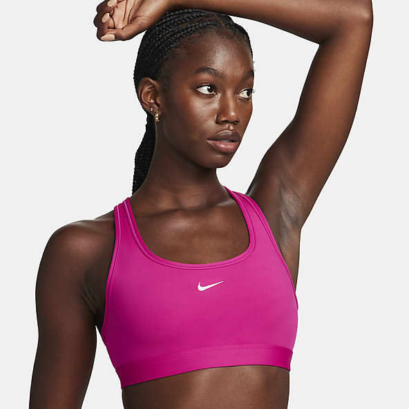 Pink Cross Country Running Sports Bras.