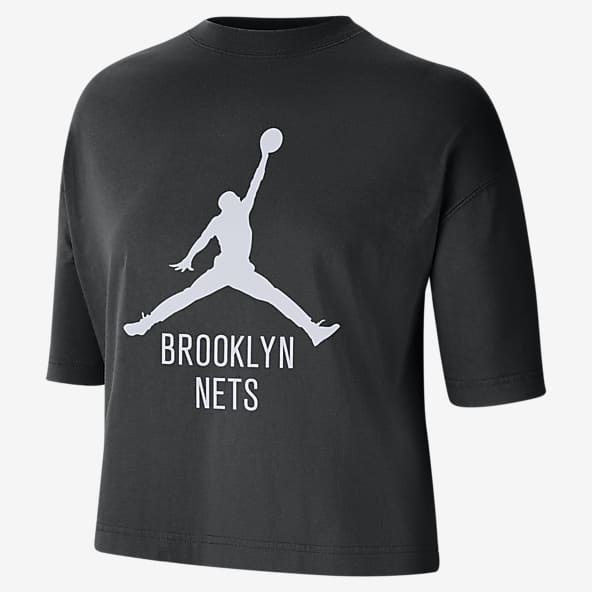 Jordan Brooklyn Nets Short Sleeve Shirts. Nike UK