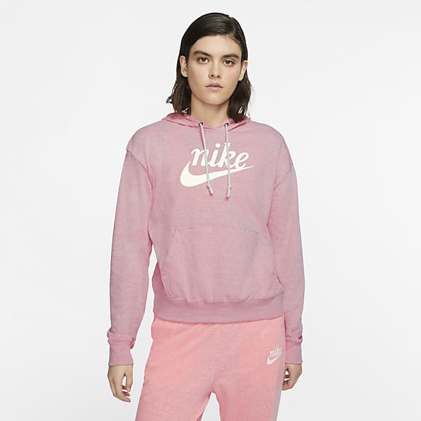 Nike pink hoodie and sweatpants clearance
