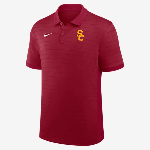 USC Sideline Victory Stripe Men's Nike Dri-FIT College Polo