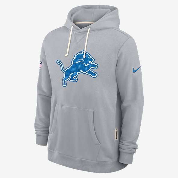 Detroit Lions Initial Home Sideline Men's Nike Dri-FIT NFL Pullover Hoodie