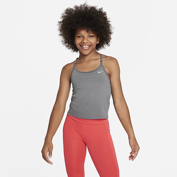 Extra 25% Off for Members: 100s of Styles Added Big Kids (XS - XL) Grey Sports  Bras.