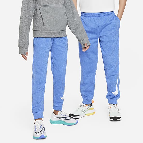 Women Blue Sweatpants Nike Trendy Loose Wide Leg Hippie -  Sweden