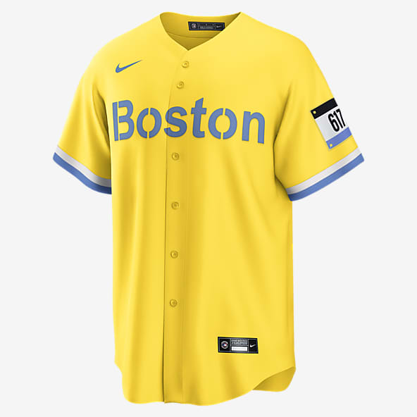 Nike Boston Red Sox MLB Men's T-Shirt Yellow N199-77I-BQ-0A3