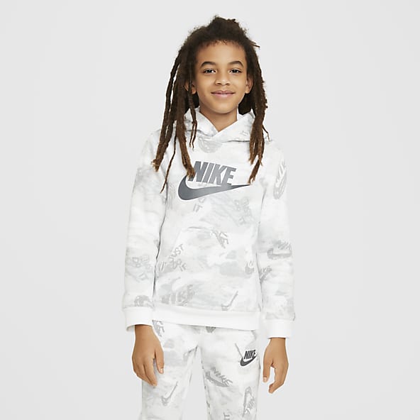 boys nike grey hoodie