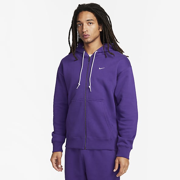 Nike Club hoodie in cave purple