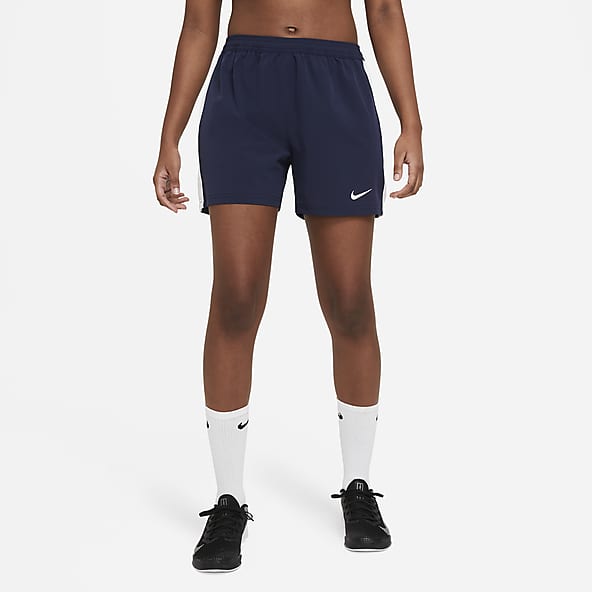 womens nike blue shorts
